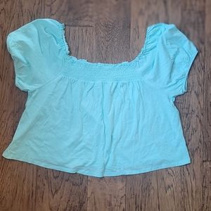 AE flowy cropped top